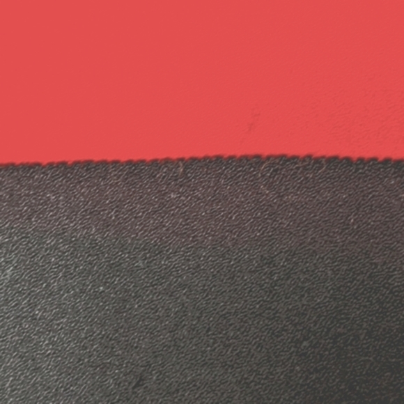 Vtg Silvian Heach Black &  Dopamine Orange Colour Block Blouse, XS. - Picture 11 of 14